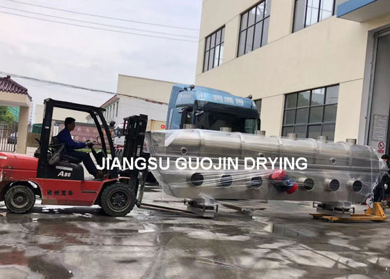 스테인레스 스틸 소금 건조기 다중 소재용 침대 건조기 YZS75-6 진동 모터 5.5x2kw 전력