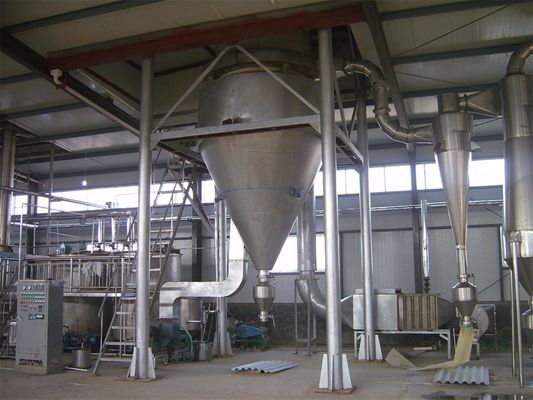 스테인리스 화학물질 1000kg/h 산업 분무 건조기