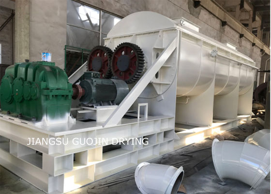 열전도 영역 68M2와 37KW 활성 탄소 중공깃 스크루 드라이어