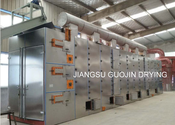카사바 녹말 칩을 위한 다층 컨베이어 메시 벨트 드라이어 5.5KW