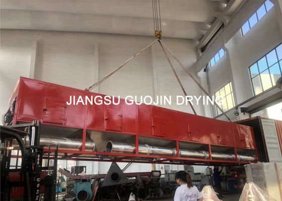 싱글 패스 컨베이어 메쉬 벨트 건조기 1.6x12M 파키스탄 배송