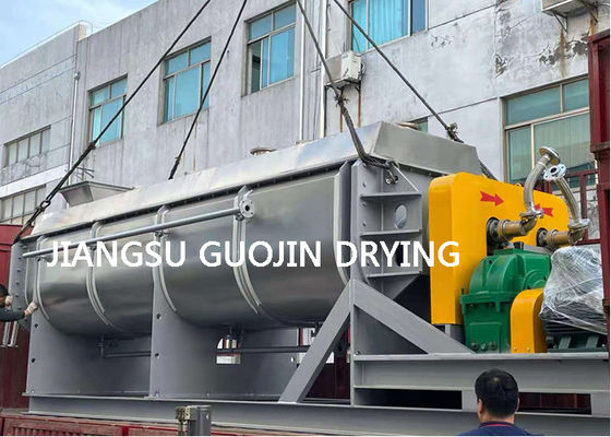 환경 보호 찌꺼기 패들 드라이어 11KW 송신 전력