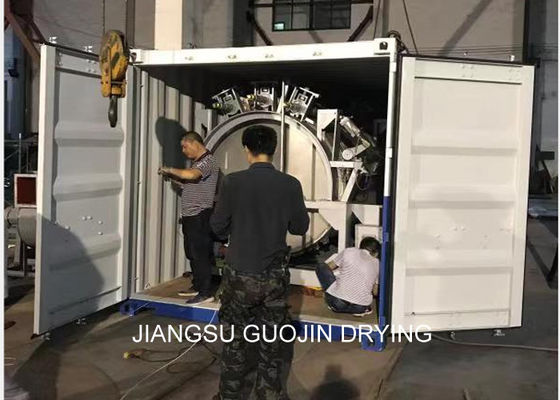드라이링 녹말을 위한 2.2KW 한 개의 드럼 건조기 50 킬로그램 / Ｈ